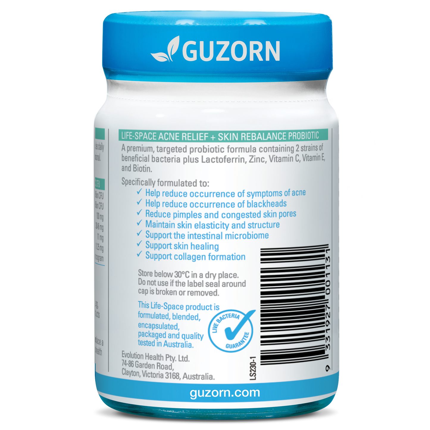 Acne Relief + Skin Rebalance Probiotic